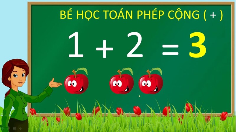 Toán lớp 1 cần phải nhận diện được số đếm. (Ảnh: Youtube)